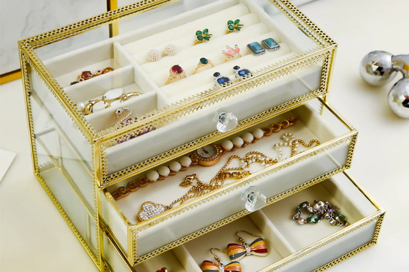 laser cut acrylic jewelry boxes