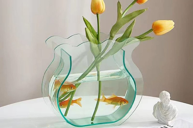laser cut flower vessels